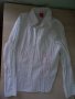 Бяла риза с Розова бродерия, гръдна обиколка 49см., снимка 1 - Ризи - 38226986