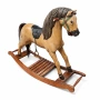 Винтидж дървено люлеещо се конче, снимка 1
