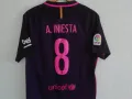 Barcelona Iniesta Away 2016 2017 Барселона Иниеста оригинална тениска фланелка Nike , снимка 3