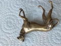 Бронзова фигурка на куче малка 52536, снимка 9