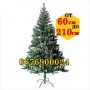 ПРОМО! Коледна изкуствена Елха Коледни елхи РАЗМЕРИ зелена бяла, снимка 1