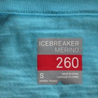 Icebraker Merino 260 Zone с дълъг ръкав и половин цип , снимка 5 - Спортни екипи - 43214730