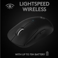 НОВО!!! Безжична мишка Gaming Logitech Pro X Superlight, Ултралека 63g,, снимка 4 - Клавиатури и мишки - 43334833