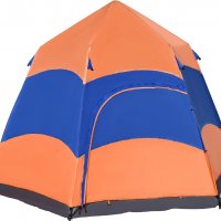 Палатка шестоъгълен дизайн Outsunny внос от Германия , снимка 2 - Палатки - 38396104