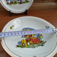  Полски порцелан детски чиния и купичка  , снимка 4 - Антикварни и старинни предмети - 37488280