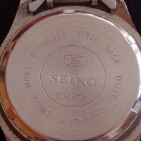 Марков мъжки часовник SEIKO 5 QUARTZ SWISS MOVT класически модел 42794, снимка 11 - Мъжки - 43741619
