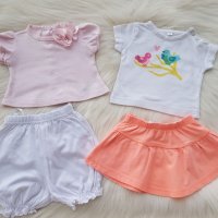 Летни дрешки за бебе 3 месеца, снимка 1 - Комплекти за бебе - 32459384