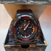 Мъжки часовник Casio G-Shock - GA-100, снимка 1 - Мъжки - 43845931