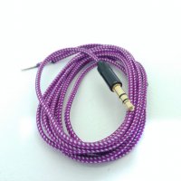 Резервен кабел за слушалки с оплетка, снимка 1 - Слушалки и портативни колонки - 28913872