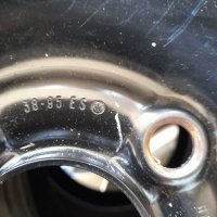 Резервна гума тип “Патерица” 4х100-57.-14 цола Фолсваген, снимка 2 - Гуми и джанти - 39111023