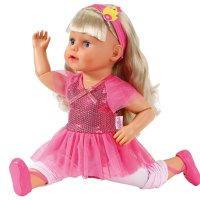 BABY Born - Кукла с дълга коса и аксесоари Sister Style&Play, 43 см Zapf Creation 833018, снимка 4 - Кукли - 42975928