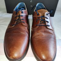 Стилни мъжки официални обувки от естествена кожа Oliver Jacob №43, снимка 3 - Официални обувки - 37270207
