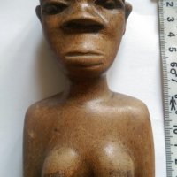  Африканска фигура, снимка 1 - Антикварни и старинни предмети - 28761088