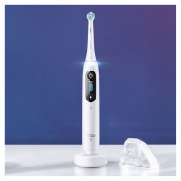 Ел. четка за зъби Oral-B iO8 с магнитни технологии и микровибрации White Alabaster, снимка 2 - Други - 43180849