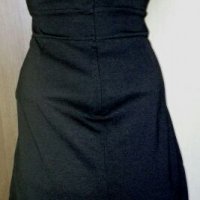 Къса плътна черна рокля H&M ПРОМОЦИЯ👗🍀XS,S (34-36)👗🍀 арт.097, снимка 4 - Рокли - 27556109