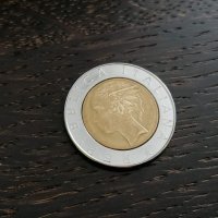 Монета - Италия - 500 лири | 1986г., снимка 2 - Нумизматика и бонистика - 27532475