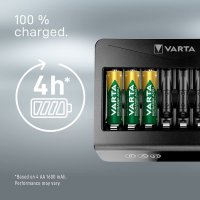 Зарядно устройство за зареждане до 8бр батерии Varta LCD Multi Charger, снимка 4 - Друга електроника - 39074653