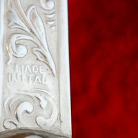 Италиански ятаган,сабя,маркиран. , снимка 4 - Антикварни и старинни предмети - 39618804