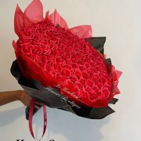 Букет от 101 червени рози , снимка 10 - Други стоки за дома - 39610351