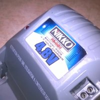 nikko battery charger-4.8в-внос франция, снимка 1 - Електрически играчки - 26241932