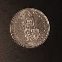1/2 франк Швейцария 1993 Switzerland , снимка 3 - Нумизматика и бонистика - 43556271