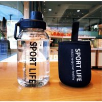 Стъклена спортна бутилка за вода

, снимка 1 - Спортна екипировка - 43270353
