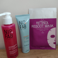 3 продукта - Гел за почистване и скраб за лице NIP FAB + маска за лице, снимка 3 - Козметика за лице - 44927436