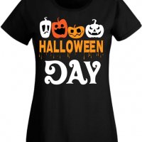 Дамска тениска Halloween Day,Halloween,Хелоуин,Празник,Забавление,Изненада,Обичаи,, снимка 1 - Тениски - 38137732
