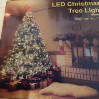 GARITE Коледни светлини за елха, 2 м x 16Line 400LEDs, топло бяло, снимка 9 - Декорация за дома - 43142132