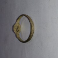 Стар пръстен уникат над стогодишен сачан - 67401, снимка 4 - Други ценни предмети - 28984674