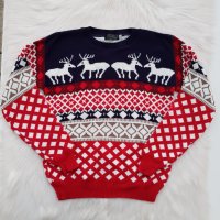 Коледен пуловер , снимка 4 - Пуловери - 43408064