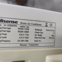 Hisense AR-12UR4SVNVL (инверторна сплит система), снимка 4 - Климатици - 43715987