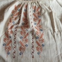 Автентична къса риза от народна носия, снимка 2 - Антикварни и старинни предмети - 43044933