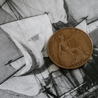 Монета - Великобритания - 1 пени | 1913г., снимка 1 - Нумизматика и бонистика - 28054625