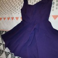 Красив модел рокля на Мегз  тъмно лилава, снимка 4 - Рокли - 36971703