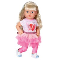 BABY Born - Кукла с дълга коса и аксесоари Sister Style&Play, 43 см Zapf Creation 833018, снимка 5 - Кукли - 42975928