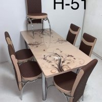 Трапезни маси с 6 стола , снимка 10 - Маси - 38364330