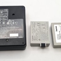 Зарядно Canon LC-E5E и батерии LP-E5, снимка 2 - Батерии, зарядни - 43645882