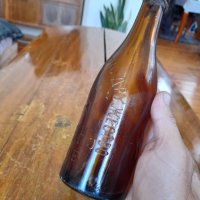 Стара бирена бутилка Пивоварно Дружество Шумен Русе 1940, снимка 4 - Други ценни предмети - 37760504