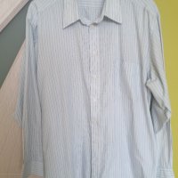 Мъжка риза дълъг ръкав голям размер BerKertex-44 см вратна, снимка 1 - Ризи - 33019190