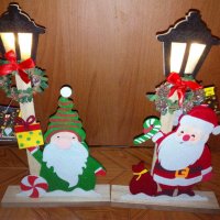 Големи Коледни LED - светещи декорации., снимка 1 - Декорация за дома - 38485853