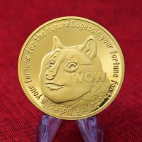 10 Dogecoins / 10 Догекойна Монета ( DOGE ) - Gold, снимка 2 - Нумизматика и бонистика - 38187373