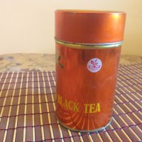Метална кутия от китайски чай 1950г, снимка 4 - Други ценни предмети - 28081703