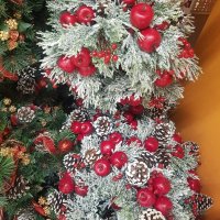 Коледни венци, снимка 2 - Декорация за дома - 43613824