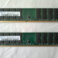 SAMSUNG 8GB 2x4GB PC2-6400 DDR2-800 240pin DIMM Desktop Memory. Само за AMD дъна и процесори!!!, снимка 1 - RAM памет - 43563292