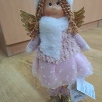 Кукличка ангелче 25 см., снимка 2 - Декорация за дома - 43031539