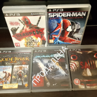Оригинални ps3 игри Spiderman,Saw,God of war, снимка 1 - Игри за PlayStation - 43943461
