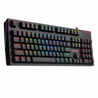 Клавиатура Геймърска USB Redragon Amsa Pro K592 RGB Механична с Ултра-бързи V-оптични сини превключв, снимка 2 - Клавиатури и мишки - 33472195