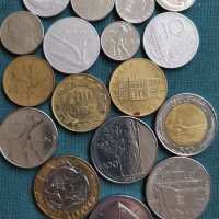 Голям лот монети от Италия , снимка 1 - Нумизматика и бонистика - 28662596