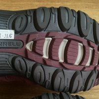 MERRELL Alverstone GORE-TEX Leather Shoes EUR 40,5 / UK 7 естествена кожа водонепромукаеми - 753, снимка 15 - Мъжки боти - 43762588